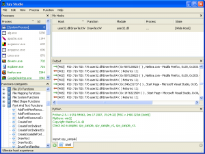 SpyStudio 2.9.2.0 - náhled