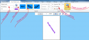 Batch PDF Watermark 1.0 - náhled