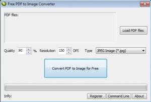 Free PDF To Image Converter 3.00 - náhled