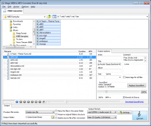 Magic MIDI to MP3 Converter 2.4.23 - náhled