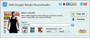 FSS Google Books Downloader 1.9.0.6 - náhled