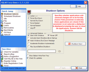 HSLAB Force Down 2.7.9.242 - náhled
