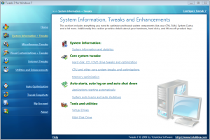 Tweak-7 1.0 build 1046 - náhled