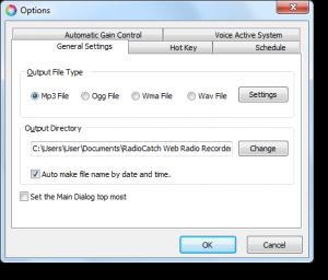 RadioCatch Web Radio Recorder 3.2.1 - náhled