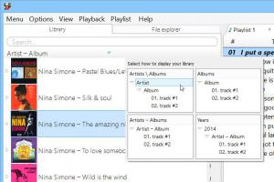 Miam-Player 0.6.12 - náhled
