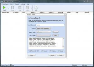 RS Lead Extractor 3.1 - náhled