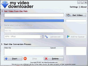 My Video Downloader 2.0 - náhled