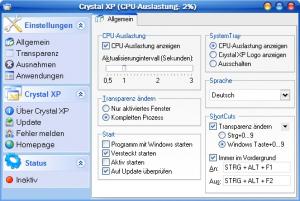 Crystal XP 0.21 PreBuild - náhled