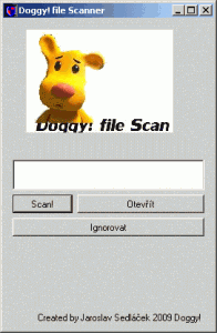 Doggy! file Scanner beta - náhled