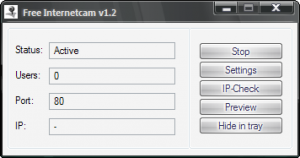 Free Internetcam 1.3.0.0 - náhled
