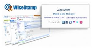 WiseStamp Email Signature 3.9.12 - náhled