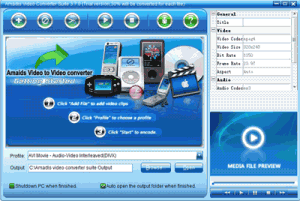 Amadis Video Converter Suite 3.8.0 - náhled