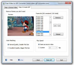Free Video to GIF Converter 2.0 - náhled