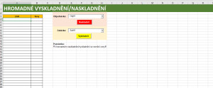 Správa skladu 2 - náhled