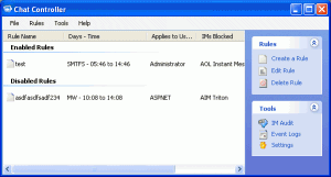 Chat Controller 1.30 - náhled