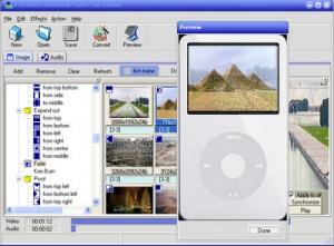 iPod Photo slideshow Maker 2.0 - náhled