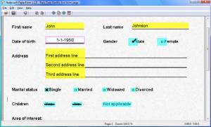 PaperForm 1.0 - náhled