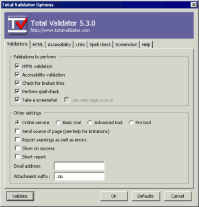 Total Validator 11.0.2 - náhled