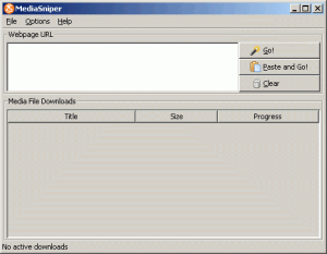 MediaSniper 3.0 - náhled
