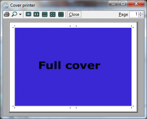 Cover Printer 1.4.0.1 - náhled