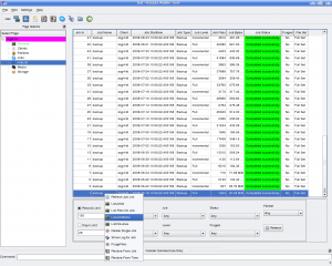 Bacula 5.2.4 - náhled