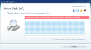 Ainvo Disk Explorer 2.3.2.35 - náhled
