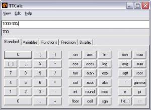 TTCalc 0.9.3 - náhled