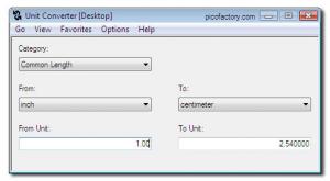 Portable Unit Converter 0.1.1 - náhled