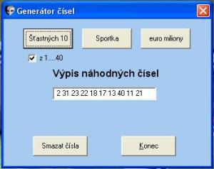 Náhled programu - náhled