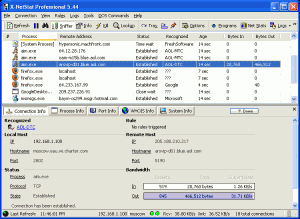 X-NetStat Standard 5.6 - náhled