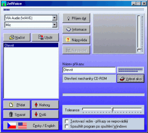 Hlavní okno - náhled