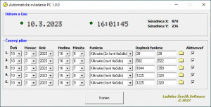 Automatické ovládanie PC - náhled