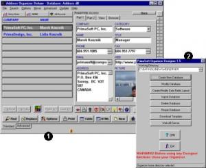 Úpravy databáze - náhled