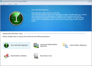 AppleXsoft Hard Drive Copy 3.0.3.1 - náhled