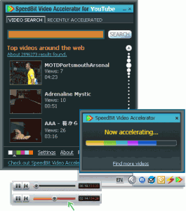 SpeedBit Video Accelerator for YouTube 3.3 - náhled