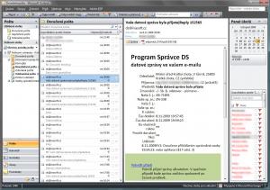 Správce datové schránky 1.1.9 - náhled