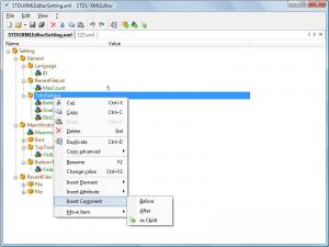 STDU XML Editor 1.0 - náhled