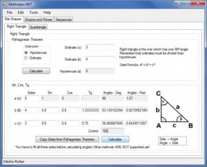 Mathelper.NET 0.2 beta - náhled
