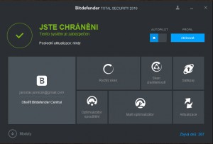 Bitdefender Total Security - náhled