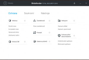 Bitdefender Total Security - náhled