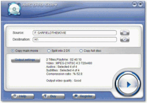 Arc DVD Copy 1.5.47 - náhled