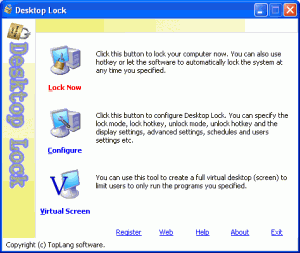 Desktop Lock 7.2.1 - náhled