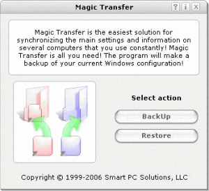 Magic Transfer 2.3 - náhled