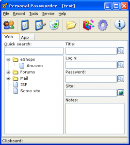 Personal Passworder 3.9.8 - náhled