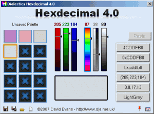 Hexdecimal 4.0 - náhled