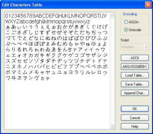 BitFontCreator 2.3.2 - náhled