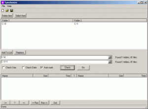 Synchronizer SX 1.0.2 - náhled