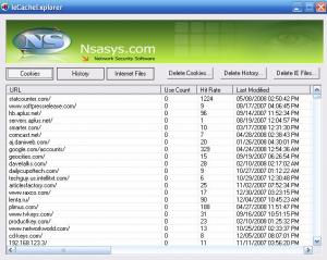 IeCacheExplorer 1.6 - náhled