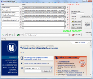 Přihlašování na cestě 1.4 - náhled