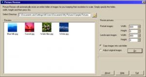 Picture Resizer 1.1 - náhled
